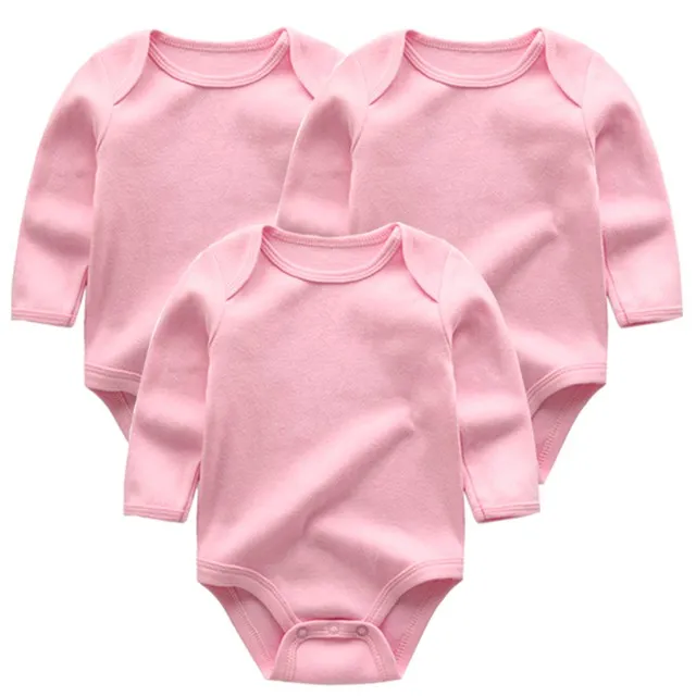3 шт./лот; Детский комбинезон; хлопковая одежда для маленьких девочек и мальчиков; комбинезоны с длинными рукавами для младенцев; Одежда для новорожденных - Цвет: BDL3011