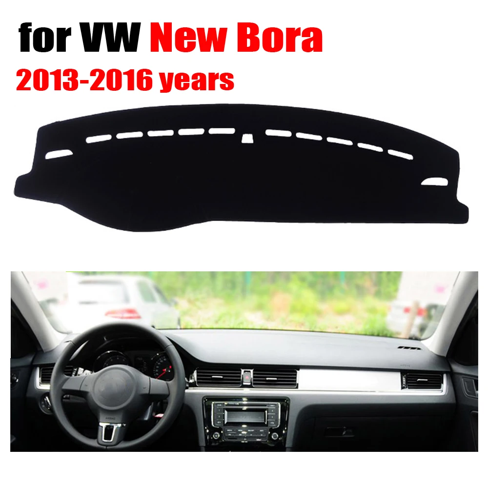 Чехлы для приборной панели автомобиля коврик VOLKSWAGEN Новый VW bora 2013-2016 левый