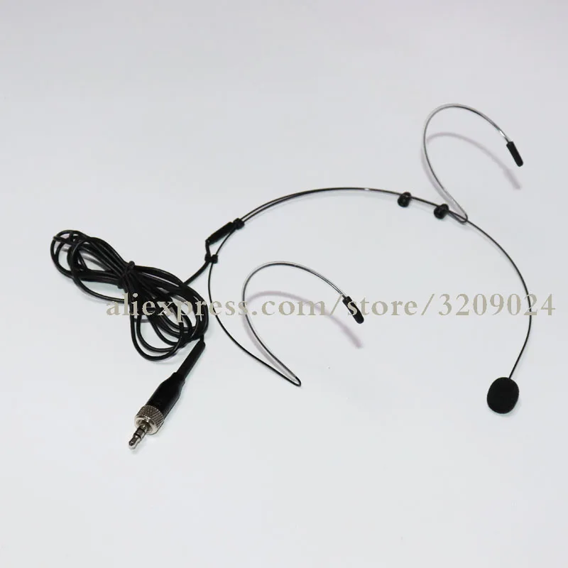 Pro двойной уха микрофон гарнитуры микрофон для Sennheiser EW G1 G2 G3 SK100 300 500 OEM512 Беспроводной Microfono Системы