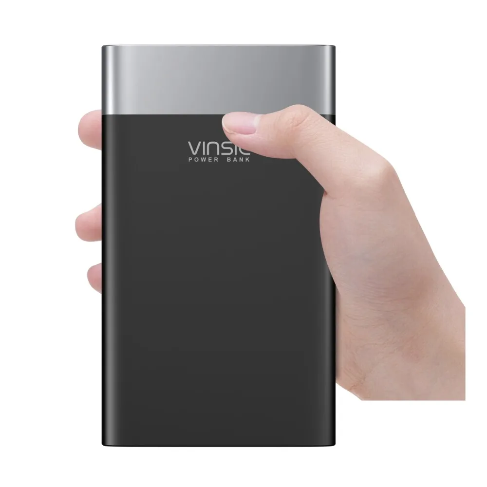 Cargador de batería externo Vinsic 20000mAh carga rápida 30 QC3.0 Dual USB tipo C para Samsung iPho