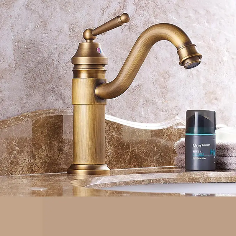 Basin Faucets All Copper Faucet Hotel Engineering Archaize Full Brass