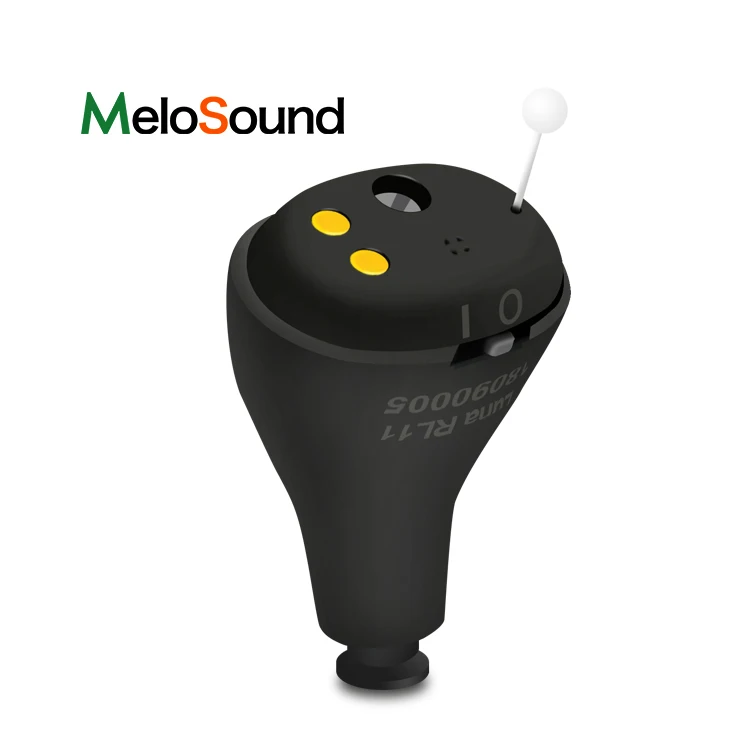 MeloSound слуховые аппараты перезаряжаемый CIC цифровой мини слуховой аппарат
