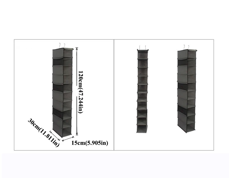 Нетканый материал подвесной шкаф органайзеры одежда обувь для дома хранения организации автономная ткань сумка шкаф с полками