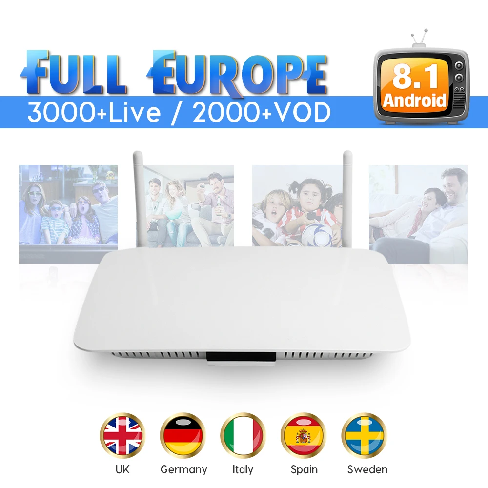 

Q1404 IPTV Spain Italy Android set top box 2G 16G IPTV Subscription IUDTV 1 year IPTV UK Arabic France Greece Portugal IP TV