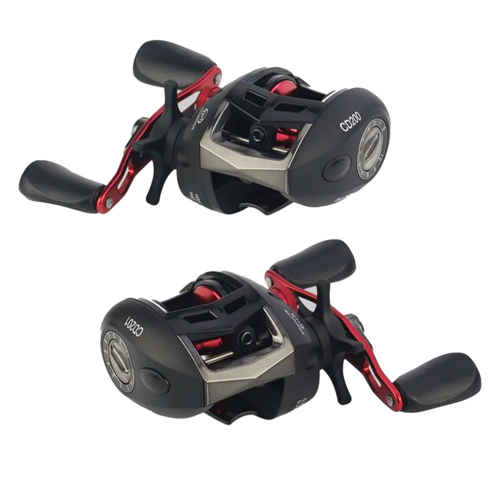 

YUMOSHI Fishing Reels 12+1 Ball Bearings 6.2:1 Speed Ratio Bait Casting Fishing Reel with Magnet Brake System LV200