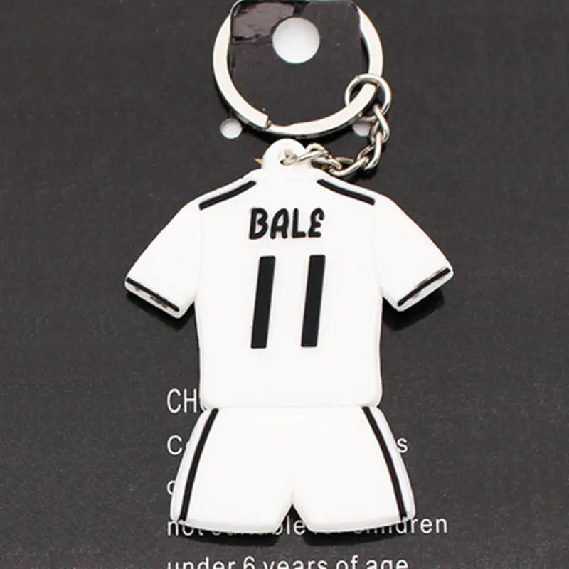 Soccerwe RM Gareth Bale 11 # наборы куклы 2019 сезон белые цвета Loverly Статуэтка 2,6 дюймов Высота ПВХ игрушка украшение