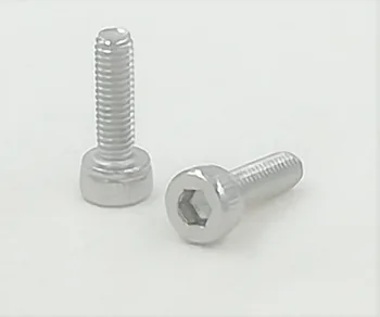 

50Pcs M2 M2.5 M3 M4 304 Stainless Steel Hexagon Socket Head Cap Screws Hex Socket Screw Metric Bike Screw