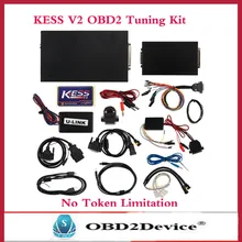 DHL Бесплатно Новый ECU Чип-Тюнинг Инструмент KESS V2 2.25 OBD2 менеджер Тюнинг Комплект Нет Ограничения Маркеров Kess V2 для Автомобиля на Нескольких языках