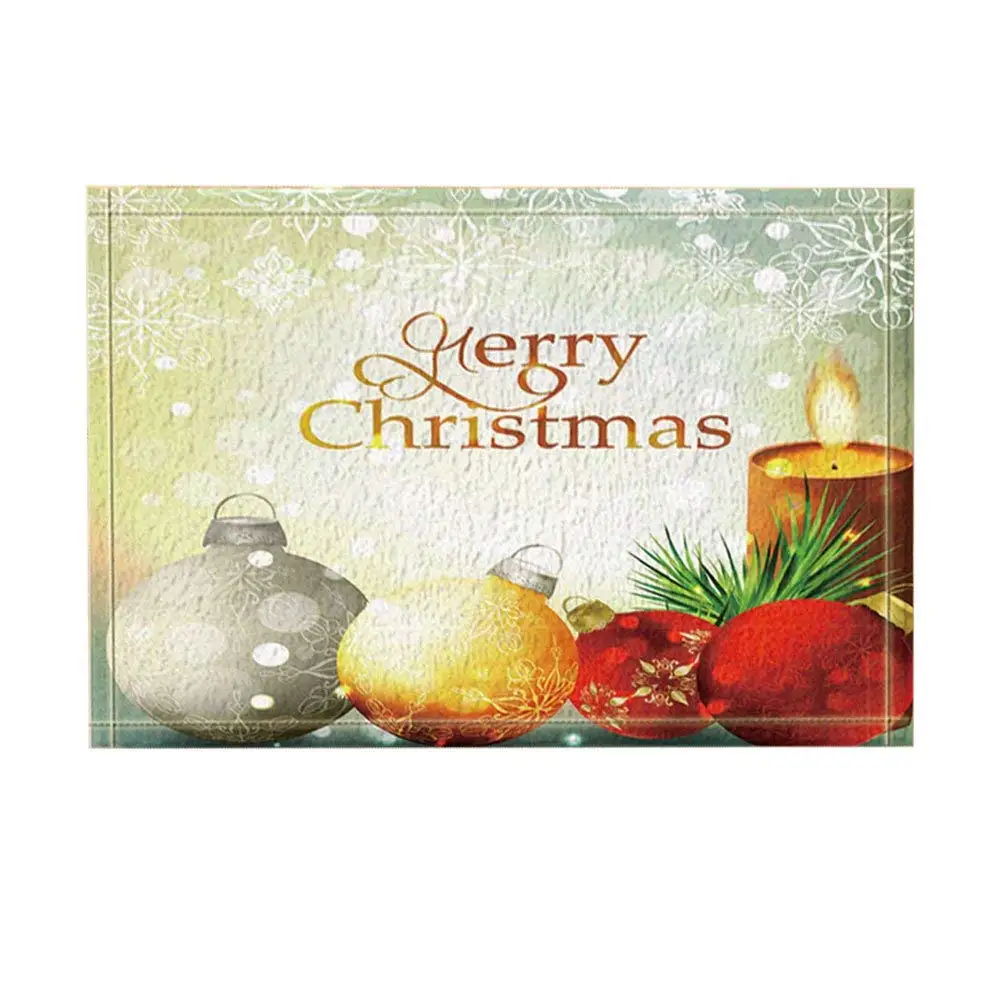 Западный Декор на фоне снежинки коврик для ванной Противоскользящий коврик для пола входные двери коврик