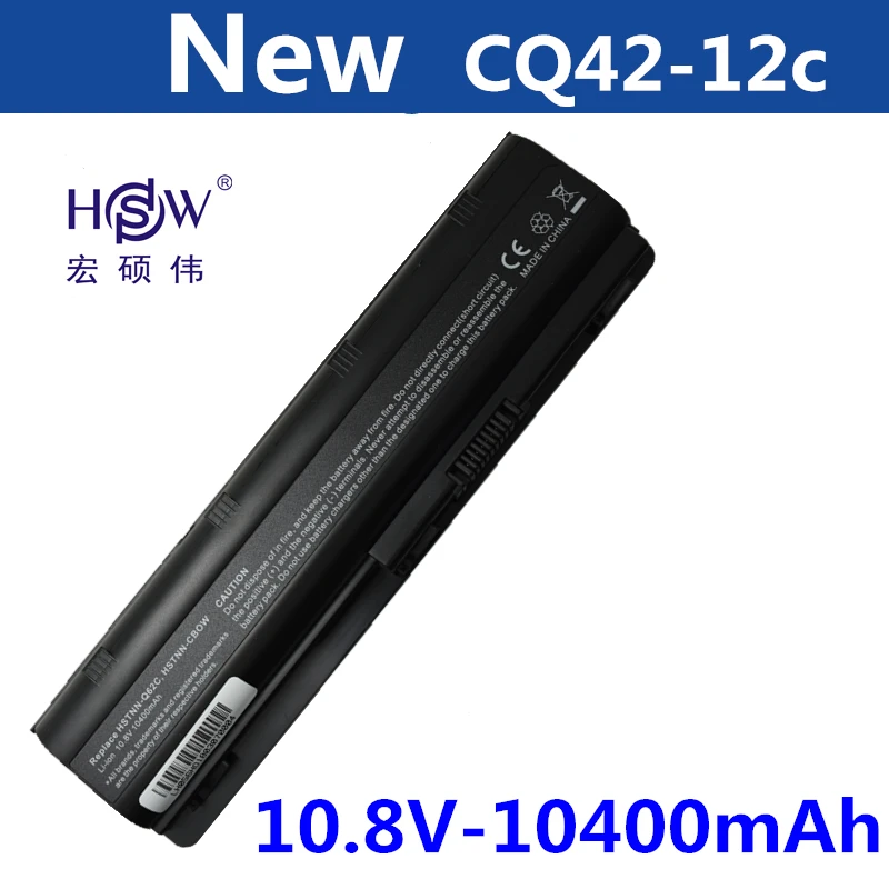 

HSW Laptop Battery for HP Pavilion DM4 DM4T DV3 DV5 DV6 DV6T DV7 G4 G6 G7 G62 G62T G72 MU06 HSTNN-UBOW CQ42 CQ56 CQ62 battery
