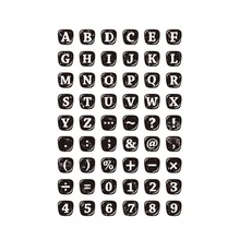 Новое поступление клавиатуры буквы прозрачные штампы силиконовые уплотнения для DIY Скрапбукинг карты создание фото декоративные украшения ремесла
