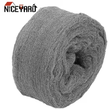 NICEYARD Очистка Стекла не осыпается 4,5 м 0000# класс стальной проволоки шерсти пылеочиститель для полировки очистки