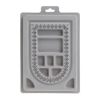 

DIY Necklace Tray Design Handmade Necklaces Making Jewelry Tools Crafts Gifts Organizer Measurement Compartment Beads Beading
