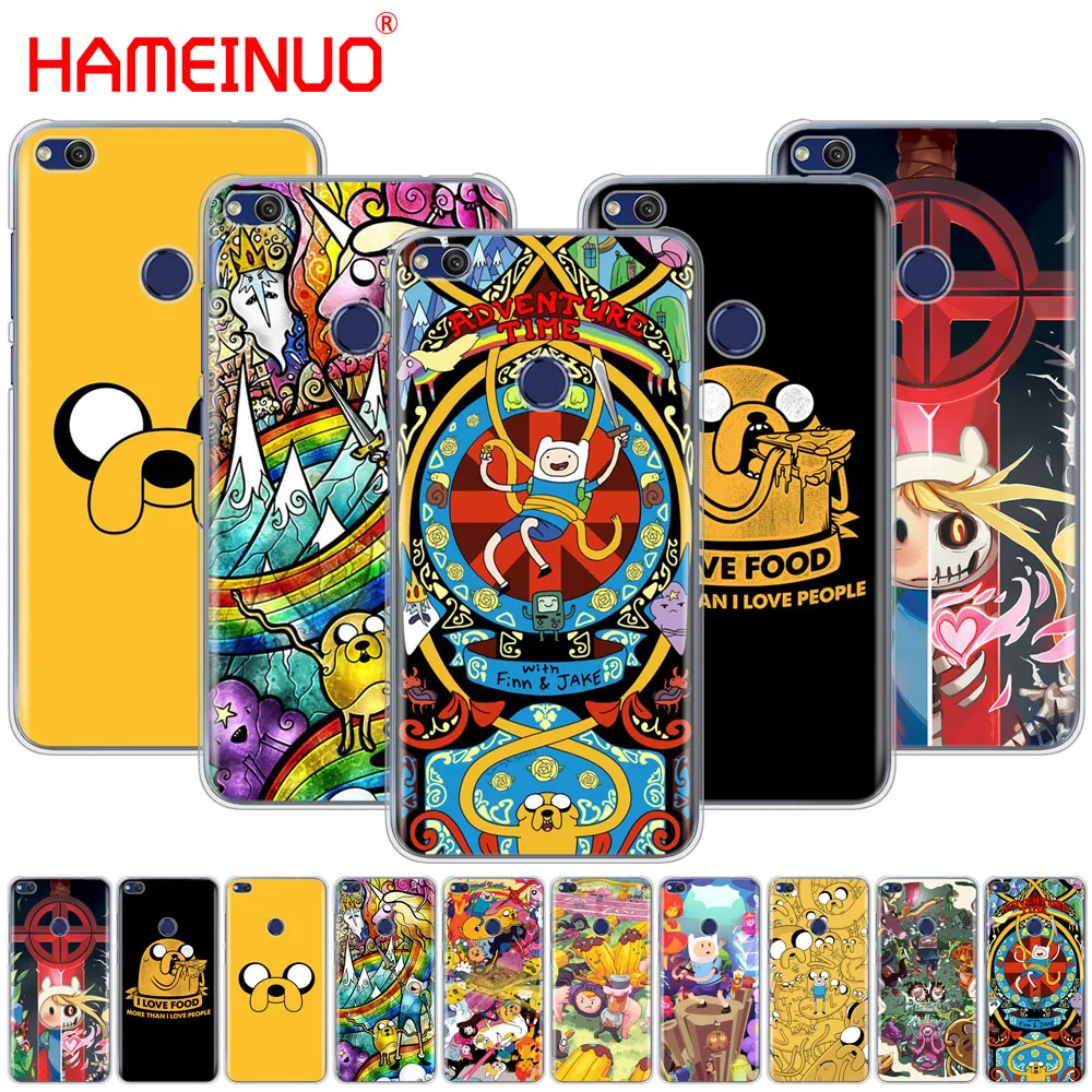 

HAMEINUO adventure time Cover phone Case for huawei Ascend P7 P8 P9 P10 P20 lite plus pro G9 G8 G7 2017