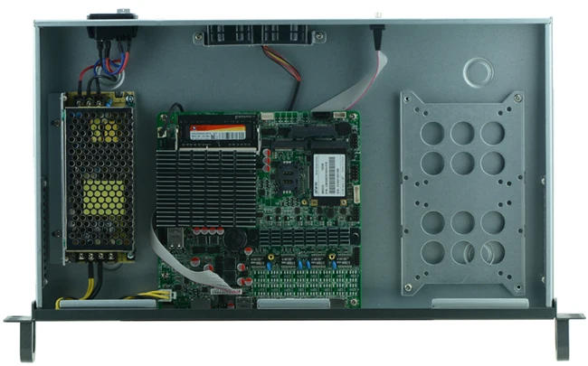 1U j1900 firewall router pfsense PC x86 server pc with celeron J1900 quad core four thread thin client/linux