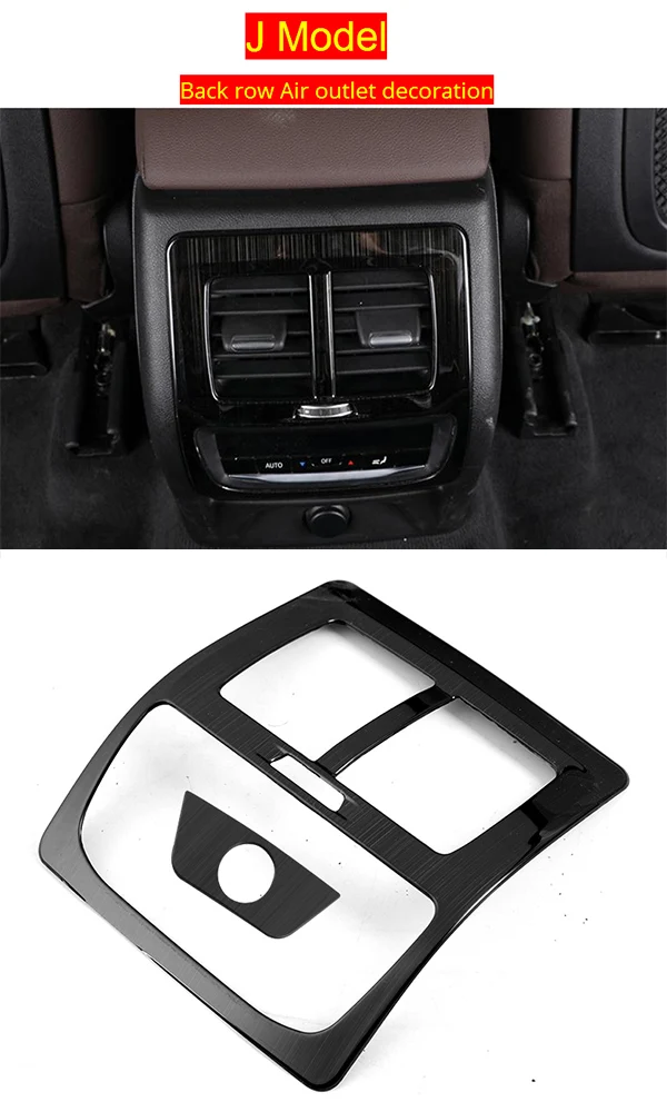 Сиденье для стайлинга автомобиля кнопка регулировки панель Переключатель отделка украшения наклейки крышка отделка для BMW X3 G01 интерьер Авто аксессуары LHD - Название цвета: J Model