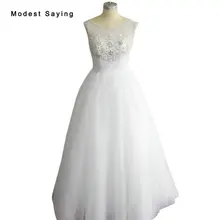 Elegant Ivory Ball Gown Beaded Lace Wedding Dress 2018 with Crystal Formal Bridal Dress Women Long Bridal Gowns vestido de noiva