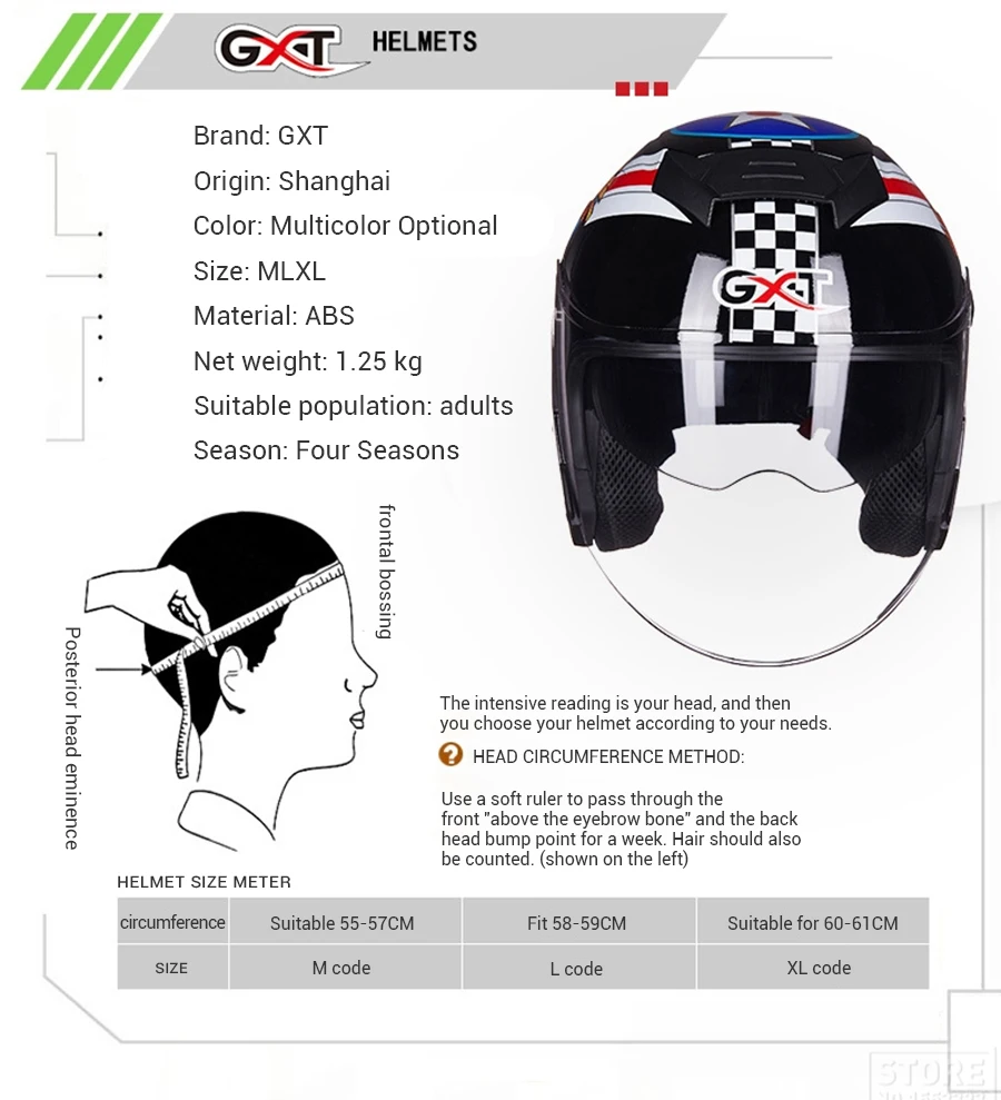 GXT Лето мотоциклетный шлем с открытым лицом двойной объектив Casco Шлем Мотоцикл Скутер Capacete защитный шлем козырек для мотоцикла