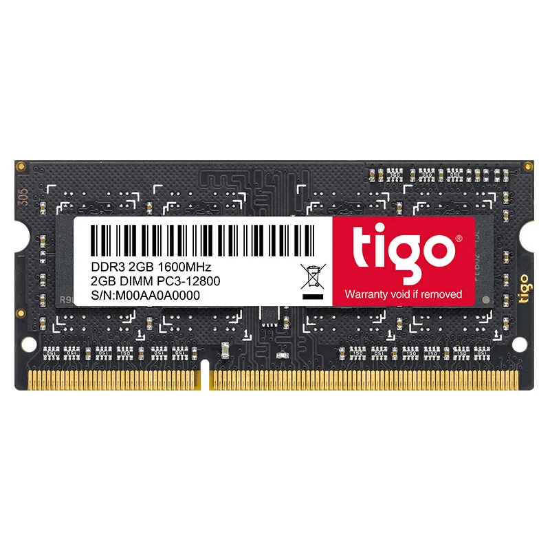 Tigo бренд Оперативная память для памяти ноутбука DDR3 2 ГБ ddr 3 1600 1333 Тетрадь так