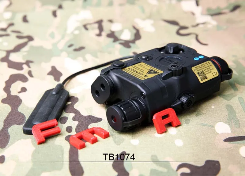 Тактический FMA военный PEQ LA5-C обновленная версия светодиодный Белый свет+ красный лазер с ИК линзы BK/DE/FG батарея Чехол