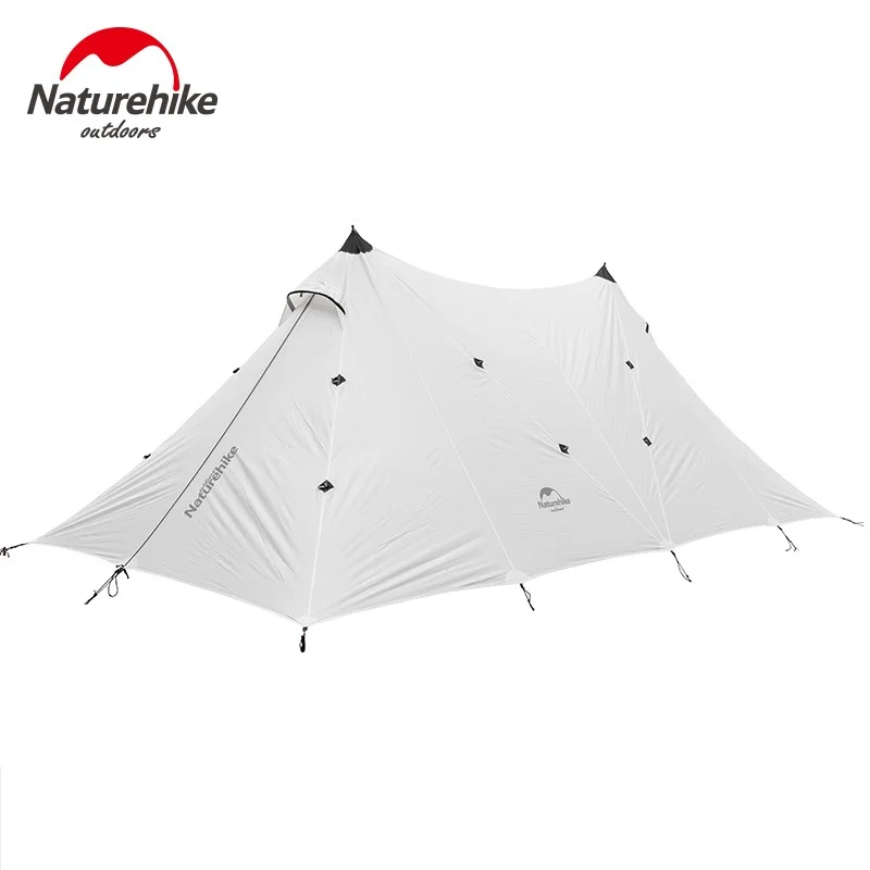 

Naturehike 10 Person Large Camping Tent A Tower Tarp Outdoor Base Camp Tents