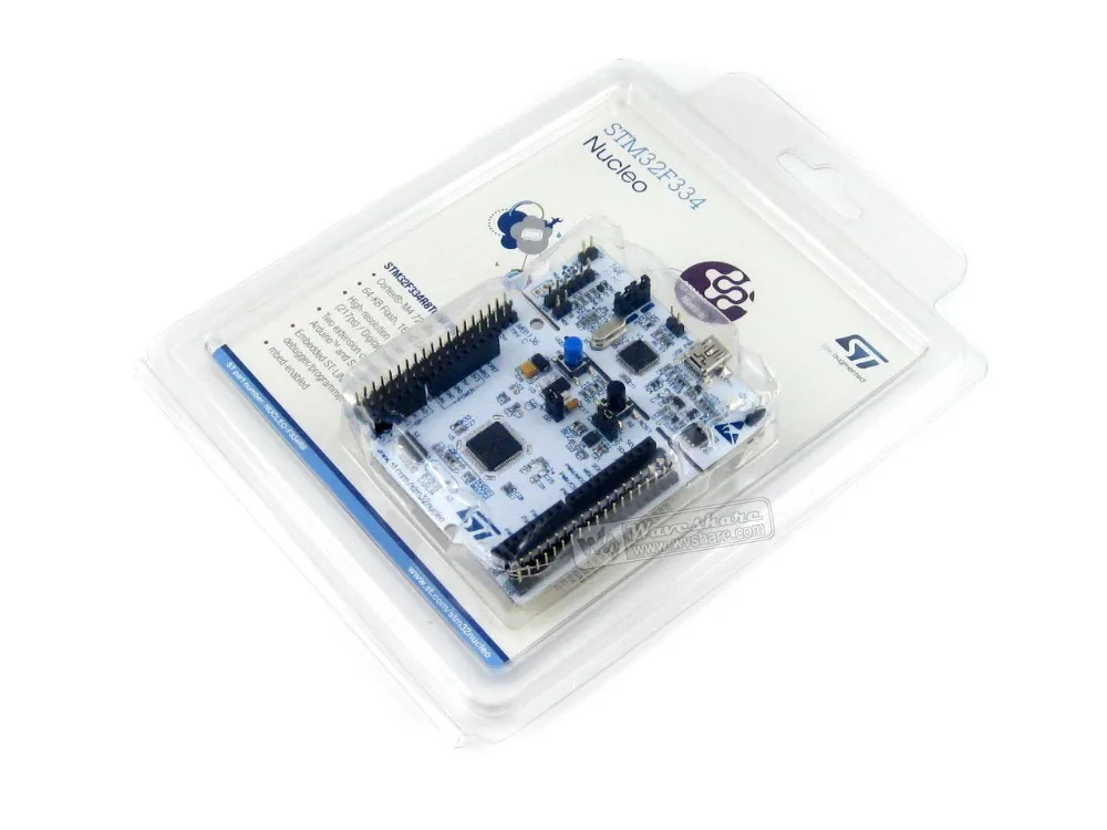 

STM32 Board Nucleo NUCLEO-F334R8 STM32F334R8 STM32 Development Board Integrate ST-LINK/V2-1 Debugger/Programmer Free Shipping