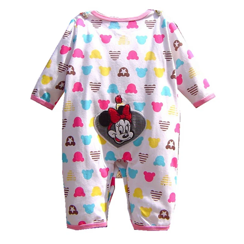 Cute Minnie Long Sleeve Baby Girl Romper Jumpsuit Kids Overalls Baby Clothes Barboteuse Vetement Bebe Fille Infant Clothing Baby Girl Romper Infant Clothingbaby Clothes Aliexpress