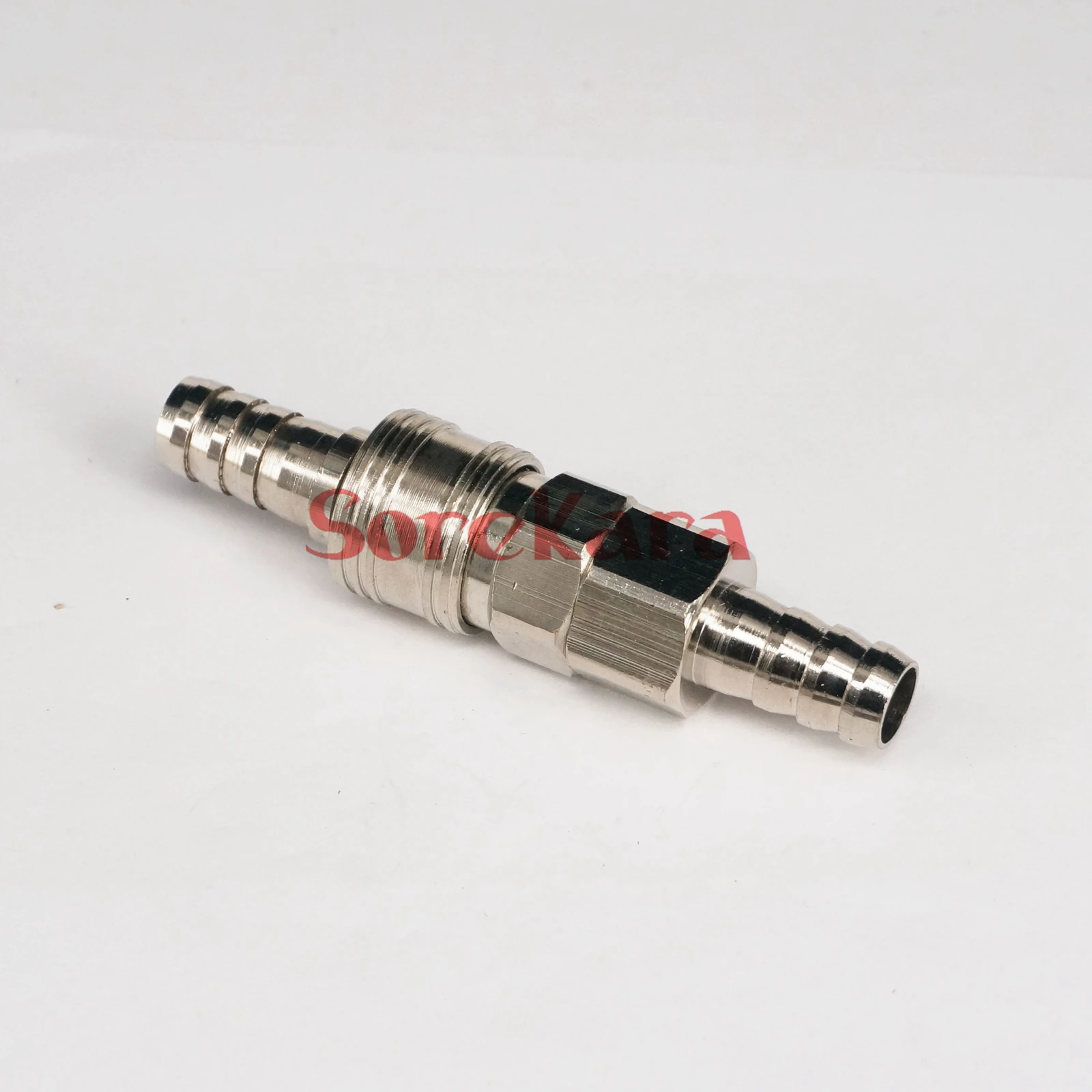 12mm OD Barbs Brass Fuel Line Gas Hose Quick Disconnect Coupler marine