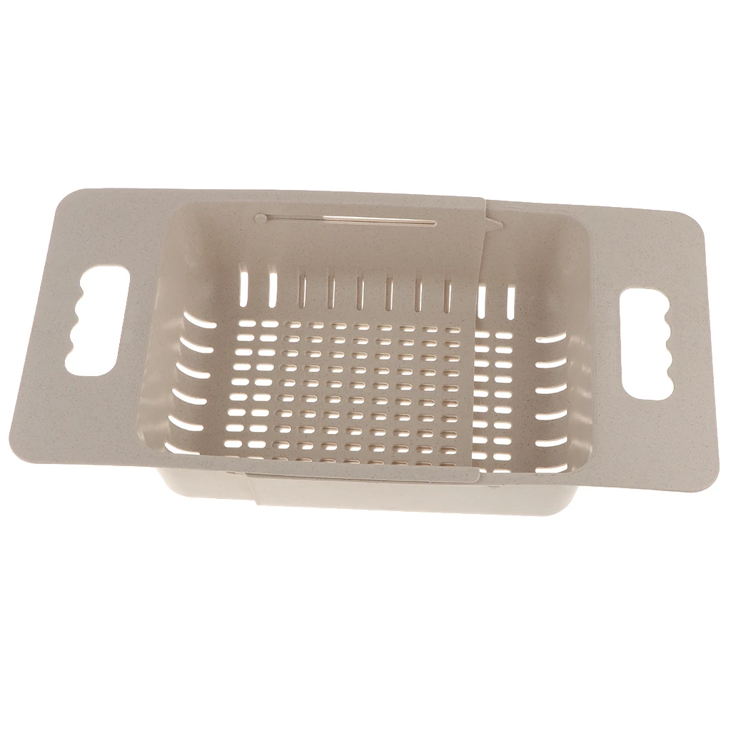 Expandable Dish Drying Rack Over The Sink in Straw Sink Dish Drainer Rustproof Kitchen Organization pots/pans Kitchen Holders