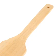 Деревянный шпатель ручной работы, Кухонные деревянные ложки, кухонная утварь, шпатель с длинной ручкой