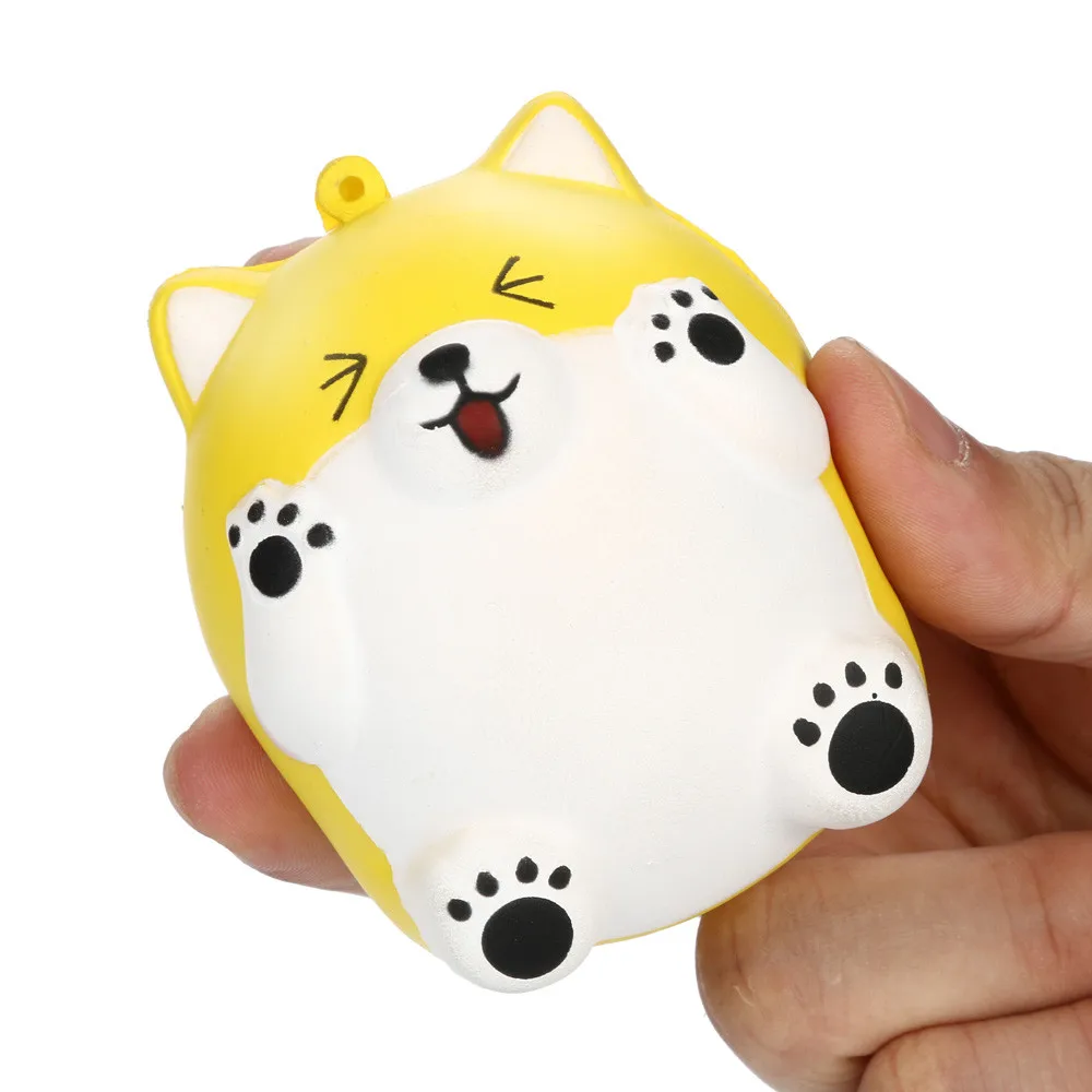 Kawaii Smile Bear Squeeze Toys медленный рост крем ароматизированные мягкие игрушки для снятия стресса сквиши антистресс детские игрушки 10*8*7 см