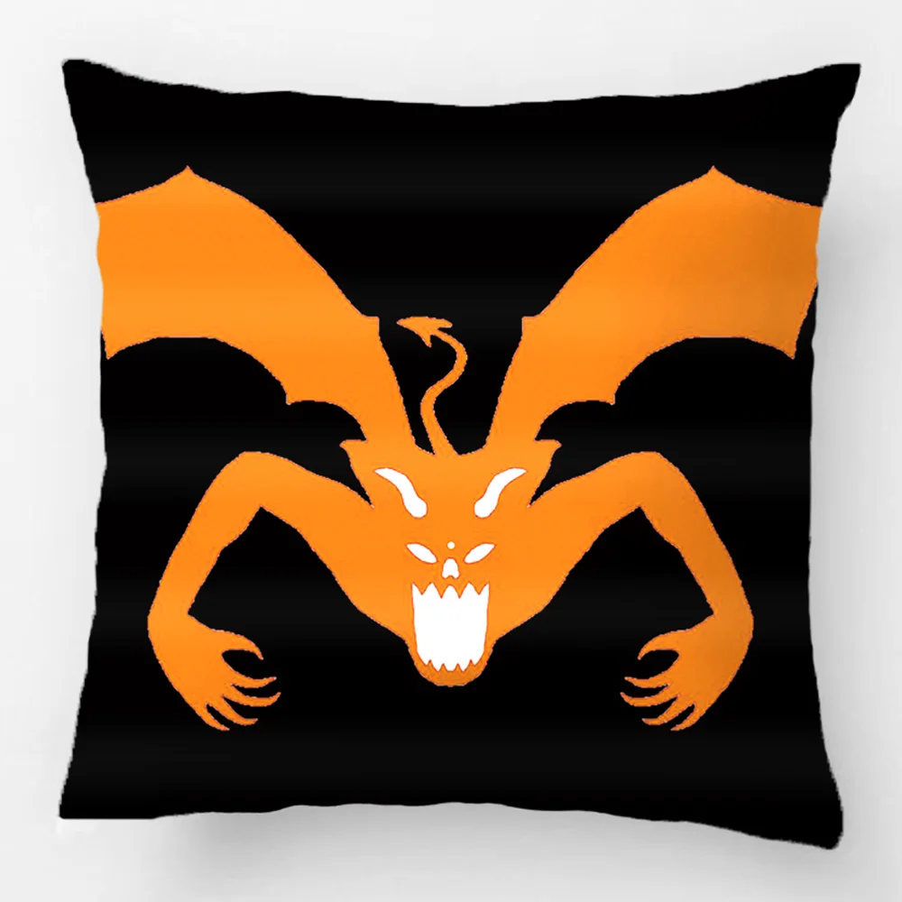 Orange Devil Throw Pillow Case Decorative Cushion Cover Pillowcase
