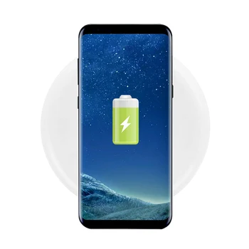 

Qi Standard Fast Wireless Charging pad for iphone x/iphone 8 8p/Samsung S8 Desktop Portable Charger Quick Wireless Charging Dock