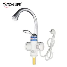 TINTON LIFE EU Plug Instant Tankless Electric Water Heater Faucet Kitchen Instant Hot Water Tap Hot