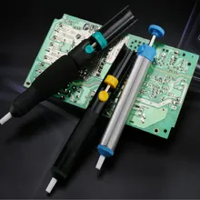 L21CM suction POWER 3KG desoldering pump solder tin sucker vacuum pump solder pump vacuum suction pen free shipping double type air vacuum pump qs 12000 vacuum suction pen ic smd pick up pen free shipping