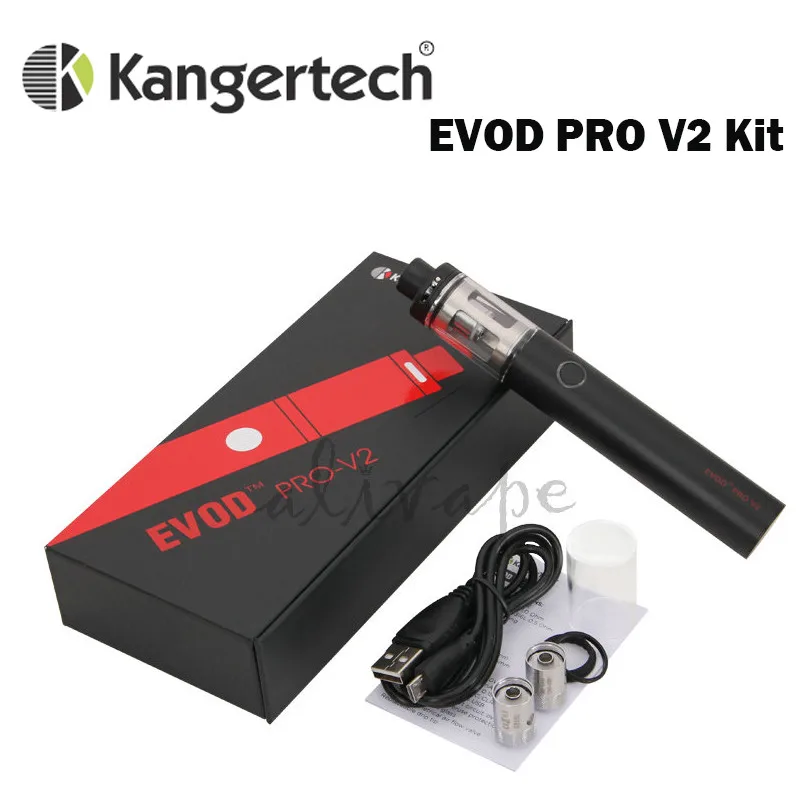 Kanger EVOD PRO V2 Starter Kit 2500mah Built-in battery 4.0ml Top Refilling Tank with CLRBA EVOD Pro V2 All-in-one