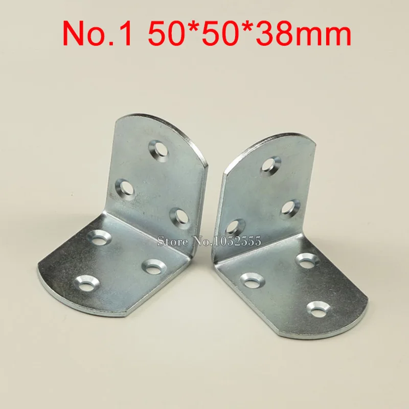 20pcs 50*38mm Iron Right Angle Corner Brackets Met...