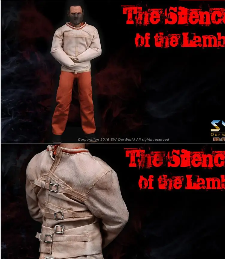 1/6 The Silence of the Lambs dr Hannibal Anthony Hopkins Набор фигурок премиум класса