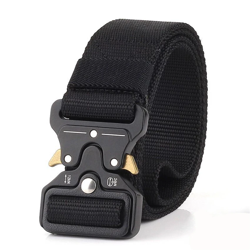 

Nylon Tactical Men Belt For Jeans Pants Multi-Function Outdoor Training Belts Canvas Designer Male Belt Casual Long Waist Belt