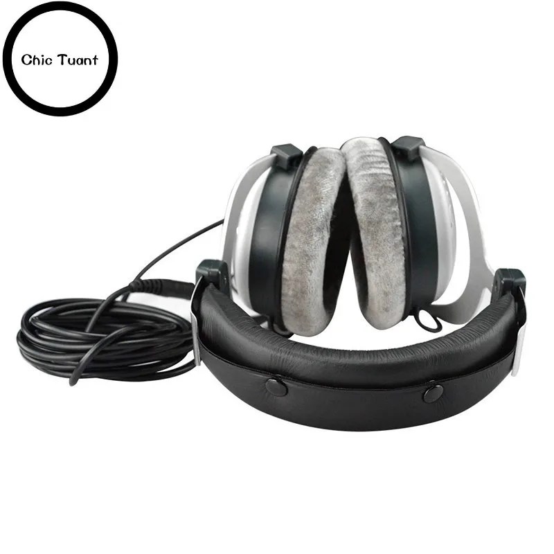 Headband Comfort Cushion Pad with Snap Locks Replacement Upgrade Headband Fit SONY MDR V6 MDR V600 MDR V6 V600 headphones