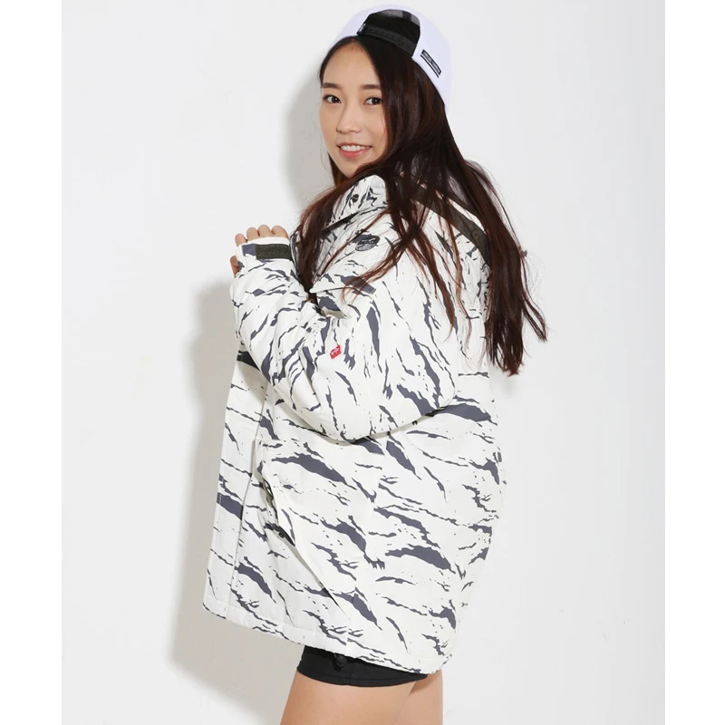 Newest Edition Southplay Winter Waterproof 10 000mm Warming White Sand Military font b Jacket b font