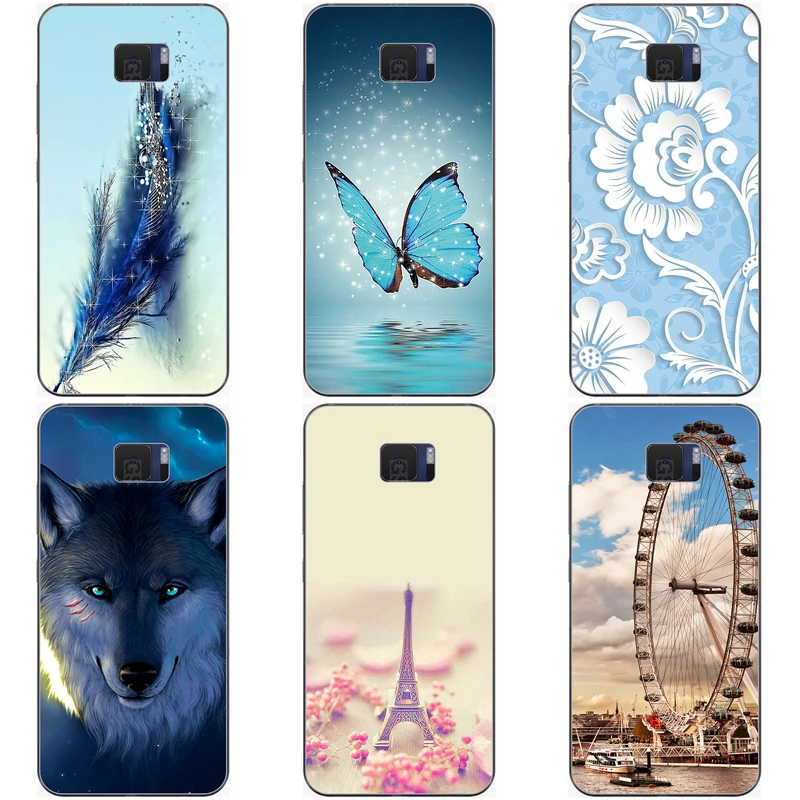 

Soft Silicone TPU Phone Case For ASUS Zenfone 4V V520KL 5.2 inch Colorful Painting Phone Back Protector Cover Case for V 520KL