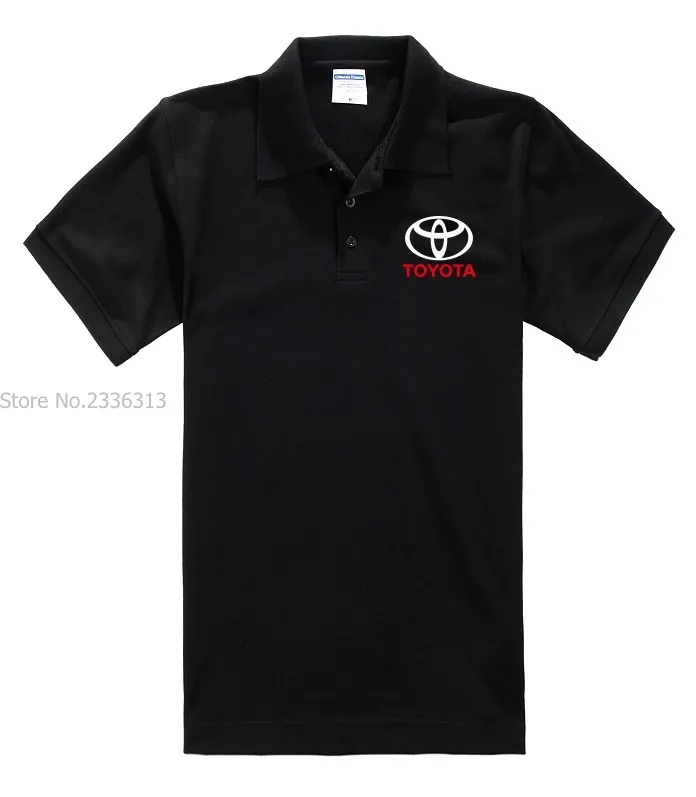 Летние мужские и женские хлопковые Тойота рубашки поло с коротким рукавом 4S магазин рабочая одежда на заказ