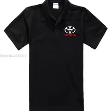 Летние мужские и женские хлопковые Тойота рубашки поло с коротким рукавом 4S магазин рабочая одежда на заказ