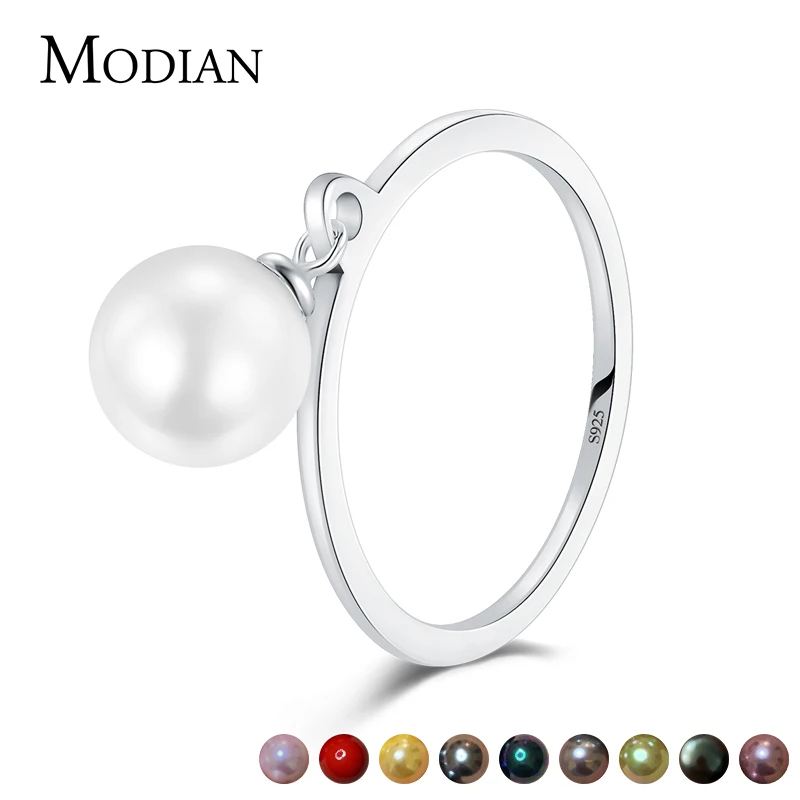 Modian 10 Цвет реальные 925 стерлингового серебра прозрачной оболочкой жемчужина