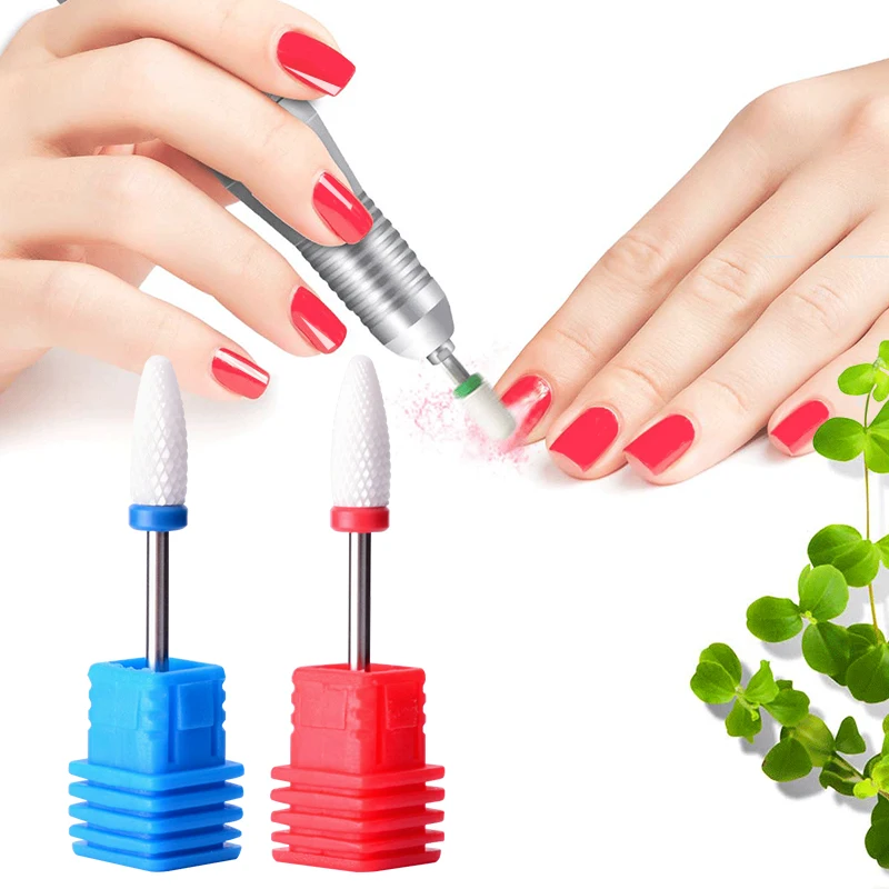

Newest Ceramic Rotary Nail Drill Bit for Electric Manicure Drills Machine Accessories Dead Skin Nail File Polish Nail Art Tool
