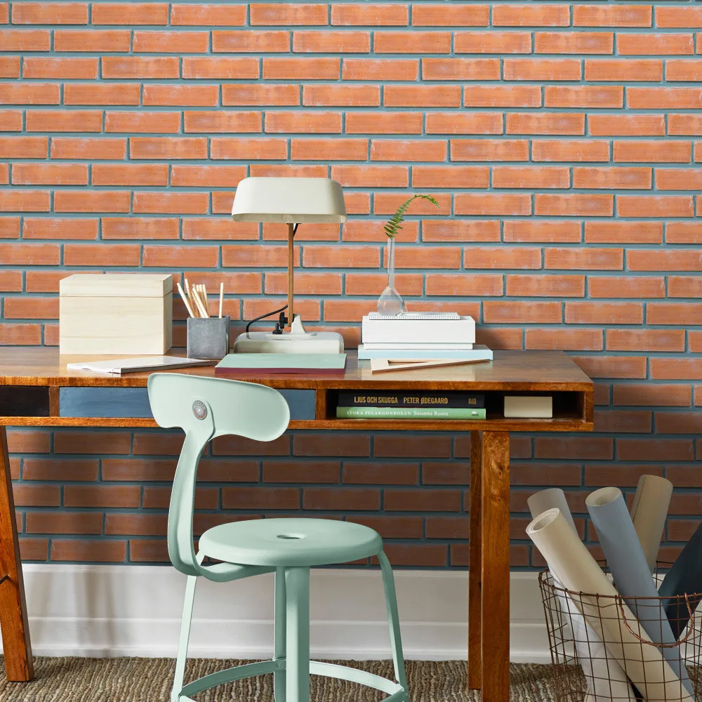 20*200cm Paste Tile Art Wall Sticker Simulation 3D Brick Style Home Living Room Kitchen Bedroom Decoration Wall Sticker