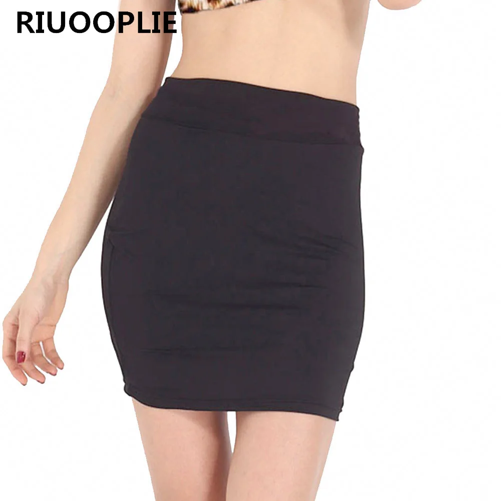 

RIUOOPLIE Ladies Hot Bodycon Bandage Elastic Skirt Micro Mini Booty Erotic Low Waist
