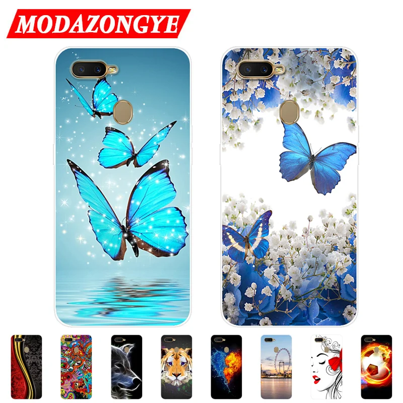 

For OPPO AX7 Case OPPOAX7 Case Silicone TPU Cover Soft Phone Case On For OPPO AX7 CPH1901 CPH 1901 AX 7 Case Protective Fundas