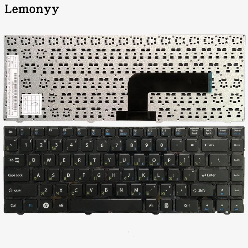 Русская клавиатура для ноутбука DNS Pegatron B14Y B34FD DNS(0150931) MP-11P53SU-5281 0KN0-A01RU12 RU MP-11P53US-528 с рамкой